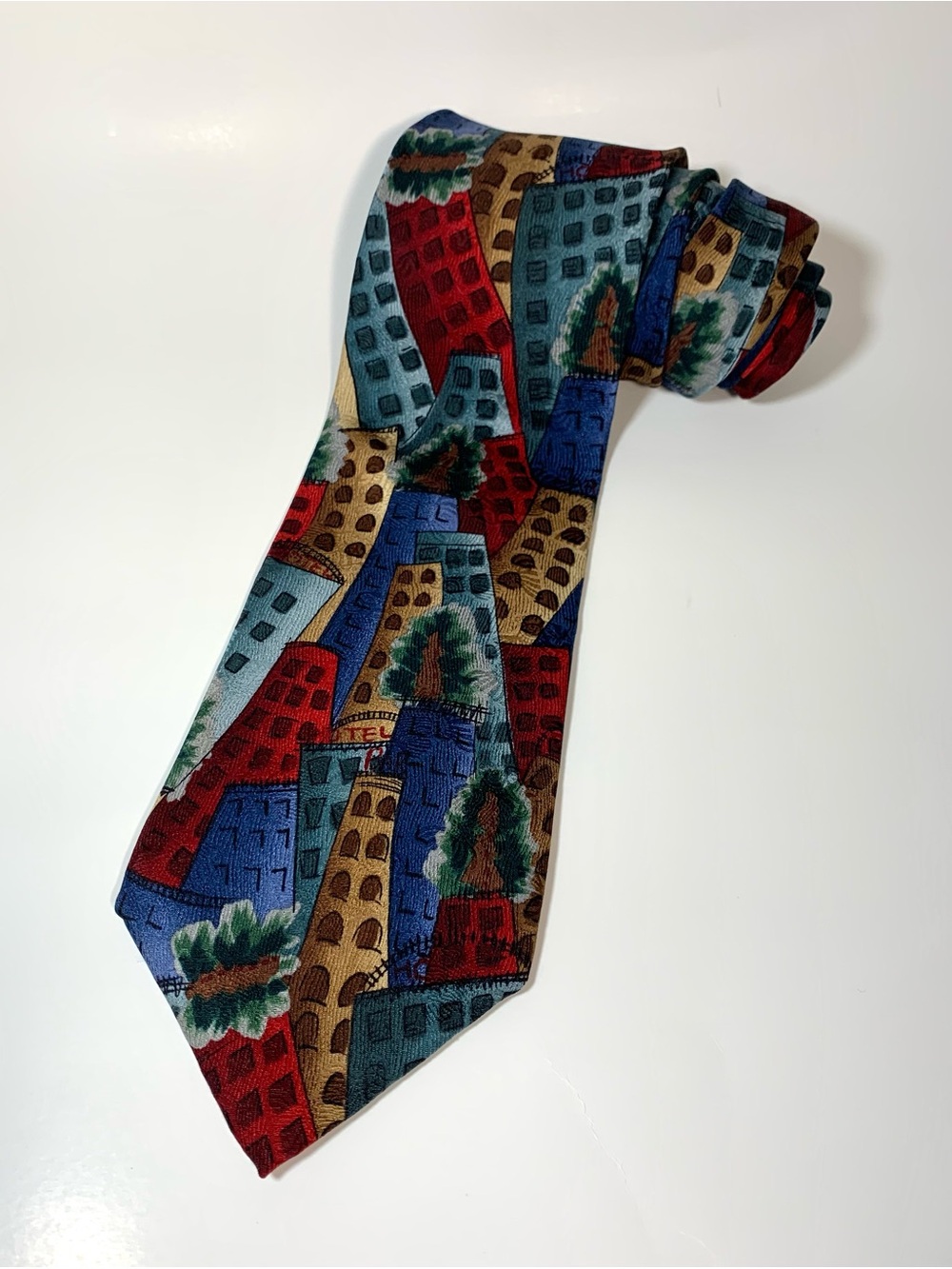 J. Garcia Collectors Edition Tie, New York, New York By Stonehenge NYC Necktie